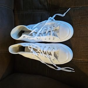 White high top Converse